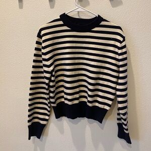 Zara Striped Sweater Large